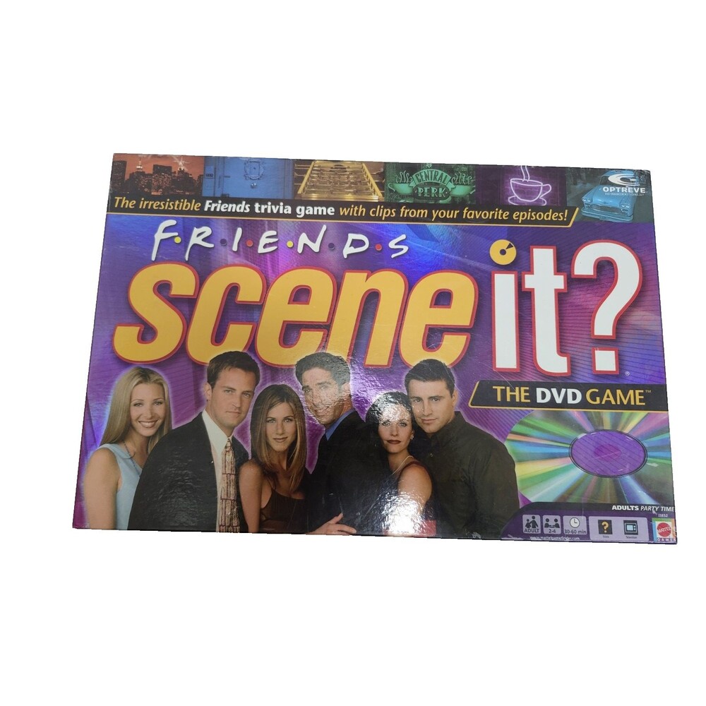FRIENDS TV SHOW SCENE IT DVD TRIVIA GAME